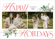 Merry Typography (Shaped Cut) Front