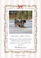 Garland Frame (Shaped Cut) Back