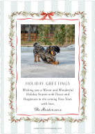 Garland Frame (Shaped Cut) Back