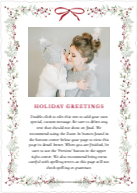 Berry Mix with Bow (Shaped Cut) Back