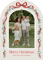 Ribbon Garland Frame (Shaped Cut) Front