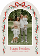 Ribbon Garland Frame (Shaped Cut) Front