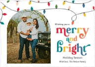 Merry and Bright Lights (Shaped Cut) Front