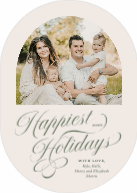 Luxe Calligraphy (Shaped Cut) Front