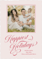 Luxe Calligraphy (Shaped Cut) Front