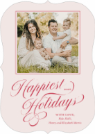 Luxe Calligraphy (Shaped Cut) Front