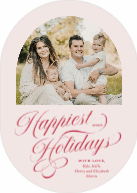 Luxe Calligraphy (Shaped Cut) Front