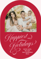 Luxe Calligraphy (Shaped Cut) Front