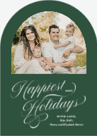 Luxe Calligraphy (Shaped Cut) Front