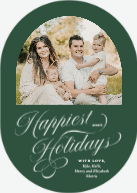 Luxe Calligraphy (Shaped Cut) Front