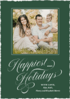 Luxe Calligraphy (Shaped Cut) Front