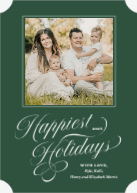 Luxe Calligraphy (Shaped Cut) Front