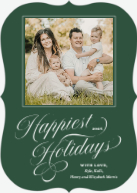 Luxe Calligraphy (Shaped Cut) Front