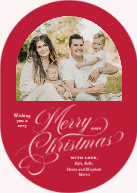 Luxe Calligraphy (Shaped Cut) Front