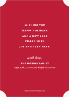 Luxe Calligraphy (Shaped Cut) Back