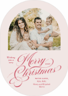 Luxe Calligraphy (Shaped Cut) Front