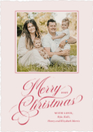 Luxe Calligraphy (Shaped Cut) Front