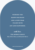 Luxe Calligraphy (Shaped Cut) Back