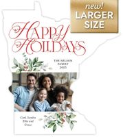 Merry Typography- Large (5.51 x 6.18) Front