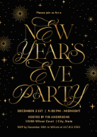 Golden New Year Front