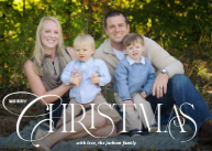 Mixed Typography Header Front