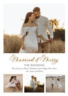 Merry Married Script Front