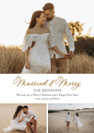 Merry Married Script Front