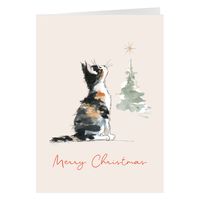 Meowy Christmas Star (5x7 Fold)