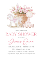 Sweet Pink Giraffe Front