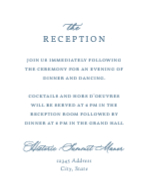 Sophisticated Elegance Reception Enclosure Front