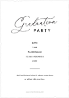 Script Above (Shaped Cut) Back