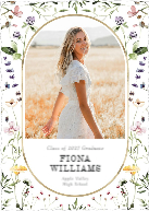 Wildflower Oval (Shaped Cut) Front