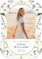 Wildflower Oval (Shaped Cut) Front