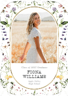 Wildflower Oval (Shaped Cut) Front
