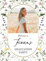 (18 x 24) Wildflower Oval