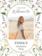 (18 x 24) Wildflower Oval