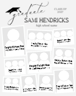 Script Hat Collage