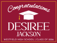 Grad Cap Congratulations (24 x 18)