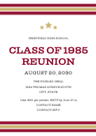 School Spirit Reunion Front