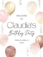 (18 x 24) Glitzy Balloons