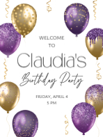 (18 x 24) Glitzy Balloons