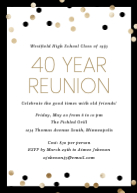 Golden Confetti Reunion Front
