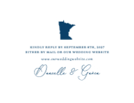 Minnesota Icon RSVP Back
