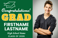 (72 x 48) Graduation Congrats!