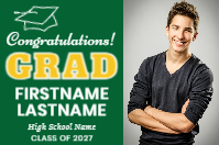 (72 x 48) Graduation Congrats!