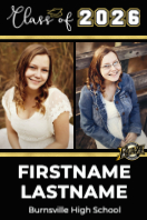 (24 x 36) Scripted Cap, Burnsville