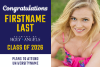 (36 x 24) Classic Logo, Holy Angels