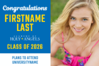 (36 x 24) Classic Logo, Holy Angels