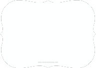 Script and Snow (Shaped Cut) Back