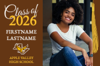 (72 x 48) Tassel Single, Gold